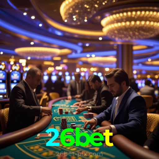 26bet：Onde a diversão e a sorte se encontram: poker, roleta e futebol online!